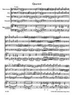 Telemann, G: Quartet in G (Tafelmusik 1733, I/2) (TWV 43: G2) (Urtext) Product Image