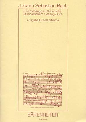 Bach, JS: Schemelli Gesangbuch 1736; 6 Songs from A.M.Bach Piano Book 1725