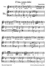 Schuetz, H: Short Sacred Concertos Bk.14: O Jesu, nomen dulce (SWV 308); O misericordissime (SWV 309) Product Image