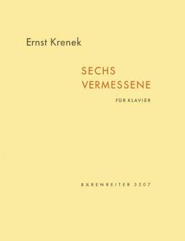 Krenek, E: Sechs Vermessene