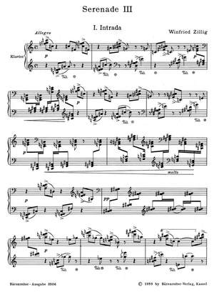 Zillig, W: Serenade No.3 (1931)