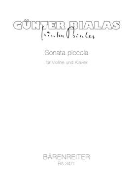 Bialas, G: Sonata piccola