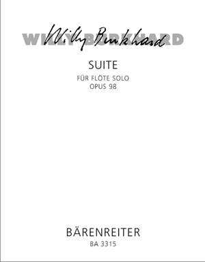 Burkhard, W: Suite, Op.98