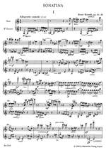 Krenek, E: Sonatina, Op.92/ 2b Product Image