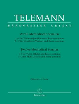 Telemann, G: Methodical Sonatas (12) (Urtext) (complete)