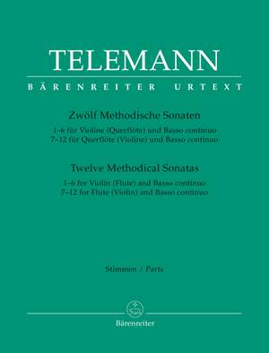 Telemann, G: Methodical Sonatas (12) (Urtext) (complete)