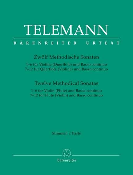 Telemann, G: Methodical Sonatas (12) (Urtext) (complete)