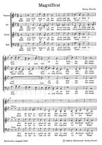 Purcell, H: Evening Service (Magnificat/Nunc dimittis) (E-G) Product Image