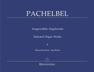 Pachelbel, J: Hexachordum Apollinis, Arietta, Ciaconas