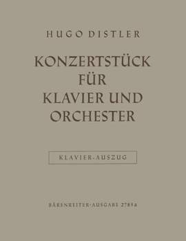 Distler, H: Konzertstueck, Op.post (1937)