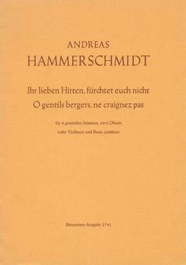 Hammerschmidt, A: Ihr lieben Hirten (G)