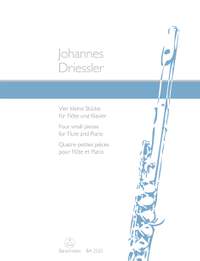 Driessler, J: Short Pieces (4), Op.8/2