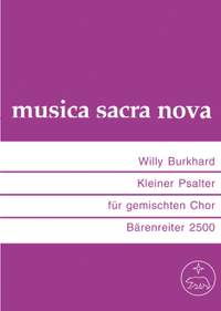 Burkhard, W: Kleine Psalter, Op.82