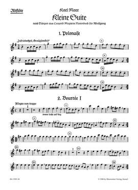 Marx, K: Little Suite on Dances from L. Mozart's Notebook for Wolfgang