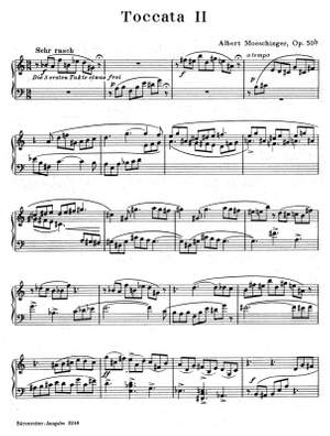 Moeschinger, A: Toccata No.2, Op.30b