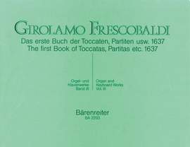 Frescobaldi, G: Organ and Piano Works, Vol. 3: Toccatas, Partitas, Correntes, etc