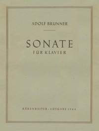 Brunner, A: Sonata (1933)