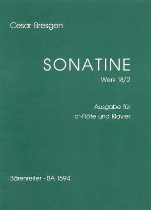 Bresgen, C: Sonatina in F, Op.18/ 2