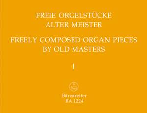 Various Composers: Free Organ Pieces by Old Masters, Bk.1