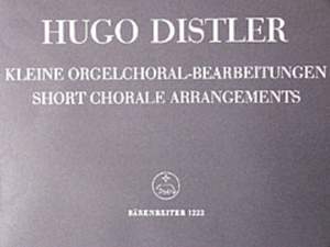 Distler, H: Short Organ Chorale Arrangements, Op.8/ 3