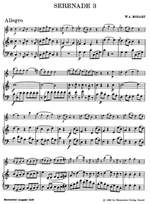 Mozart, WA: Serenade No. 3 in C (orig B-flat) (K.439b) Product Image