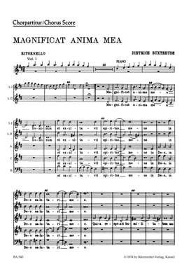 Buxtehude, D: Magnificat anima mea
