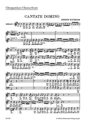 Buxtehude, D: Cantate domino (Lobsinget Gott, dem Herrn)