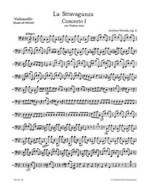 Vivaldi, A: Concerto for Violin in B-flat (RV383a, F.I:180, Op.4/1). (La Stavaganza)