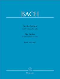 Bach, JS: Suites (6) for Cello (BWV 1007 - 1012) (Urtext)