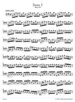 Bach, JS: Suites (6) for Cello (BWV 1007 - 1012) (Urtext) Product Image