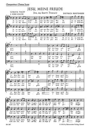 Buxtehude, D: Jesu, meine Freude (Jesus, my Heart's Treasure) (G-E)