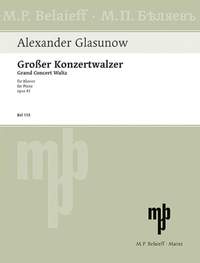 Glazunov, A: Grand Concert Waltz Eb major op. 41