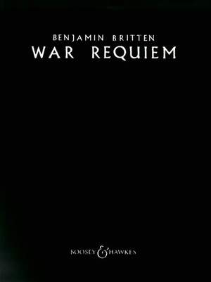 Britten: War Requiem (vocal score)