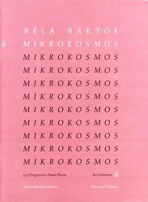 Bartók, B: Mikrokosmos Vol. 6
