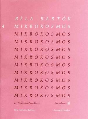 Bartók, B: Mikrokosmos Vol. 4