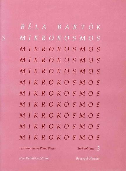 Bartók, B: Mikrokosmos Vol. 3