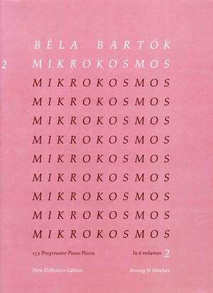 Bartók, B: Mikrokosmos Vol. 2