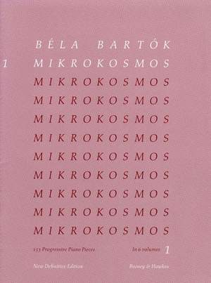 Bartók, B: Mikrokosmos Vol. 1