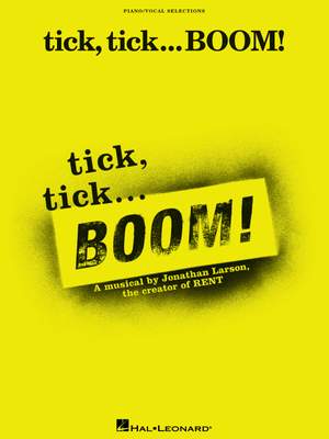 Jonathan Larson: tick, tick ... BOOM!