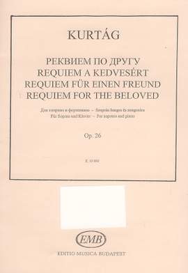 Kurtag, Gyorgy: Requiem for the Beloved Op.26