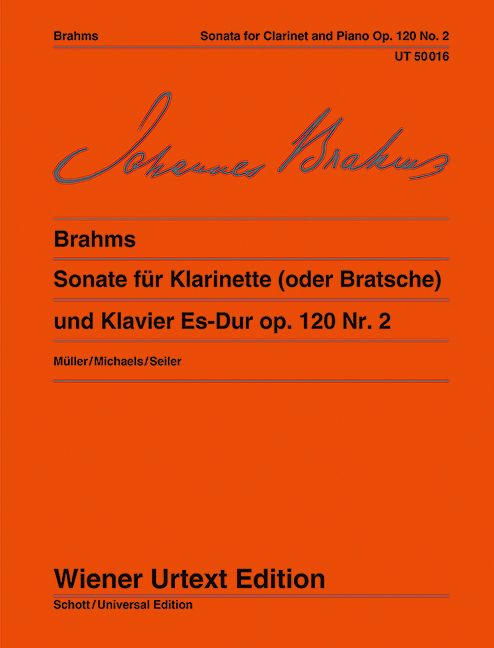 Brahms J Sonata Eb Major Op 1 2 Presto Sheet Music