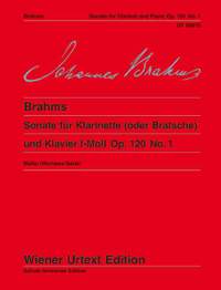 Brahms, J: Sonata F minor op. 120/1