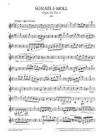 Brahms, J: Sonata F minor op. 120/1 Product Image