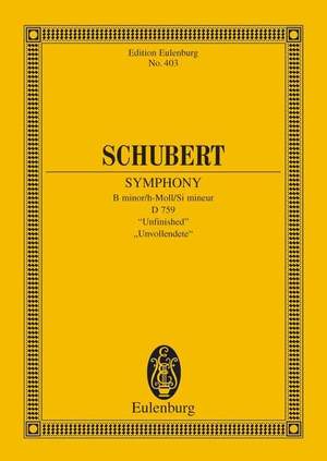Schubert: Symphony No. 8 B minor D 759