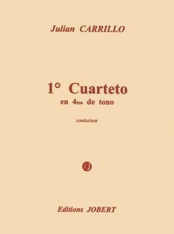 Carrillo, Julian: Cuarteto in 1/4 de tono (score)