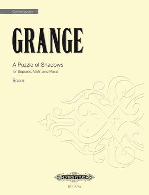 Grange, Philip: A Puzzle of Shadows (score)