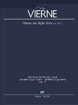 Vierne: Pièces en style libre I (Op.31. Jan)