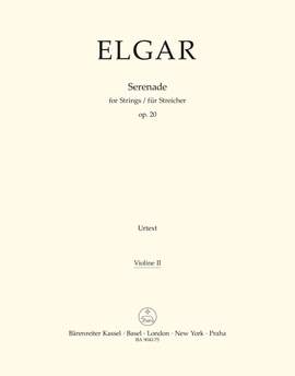 Elgar, E: Serenade for Strings, Op.20 (Urtext)