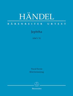 Handel, GF: Jephtha (HWV 70) (E) (Urtext)