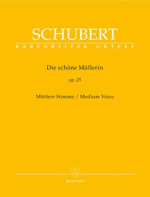 Schubert, F: Die schoene Muellerin, Op.25 (Urtext)
